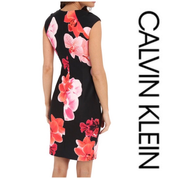 calvin klein janae orchid logo tote